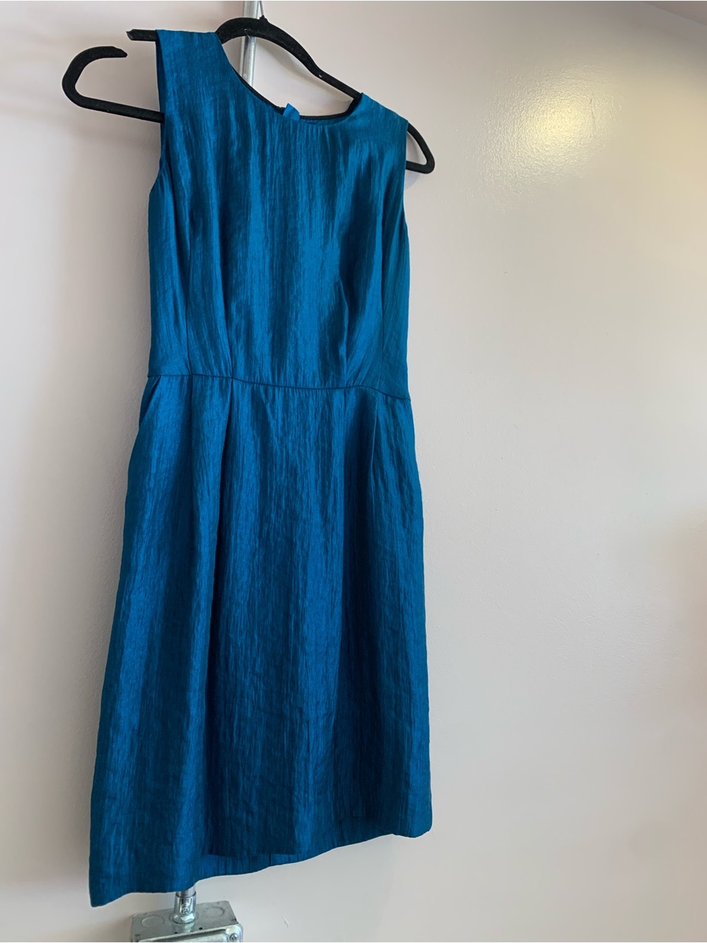 Jessica Simpson Teal Blue Sleeveless Midi Dress